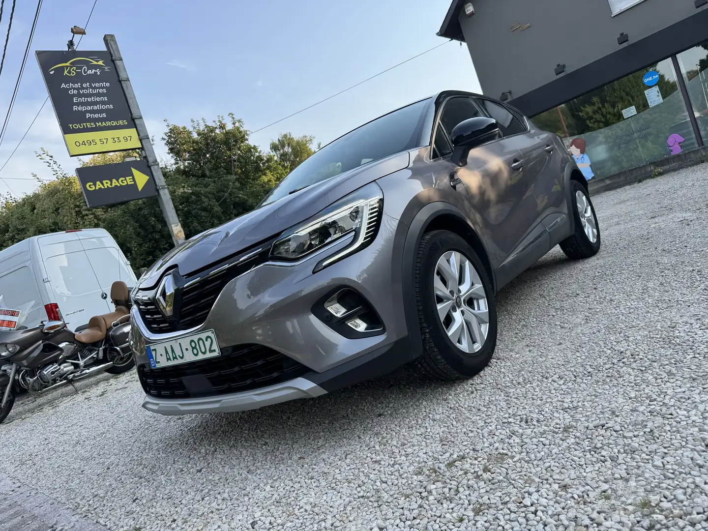 Renault Captur 2020/serie zen 1500dci avec garantie Gris - 1