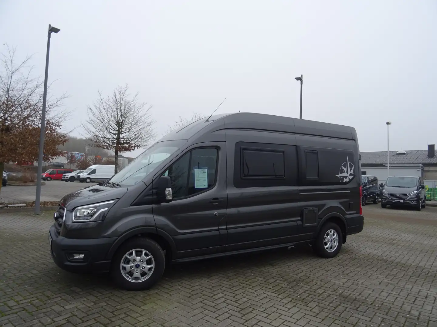 Ford Transit Big Nugget 2.0 Ecoblue Autom. +Kamera+ACC+Xenon Grijs - 2