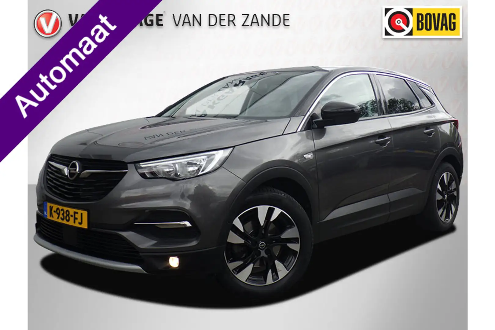 Opel Grandland X 1.2 AUT Turbo Innovation, Camera, Cruise, Navi! Grau - 1