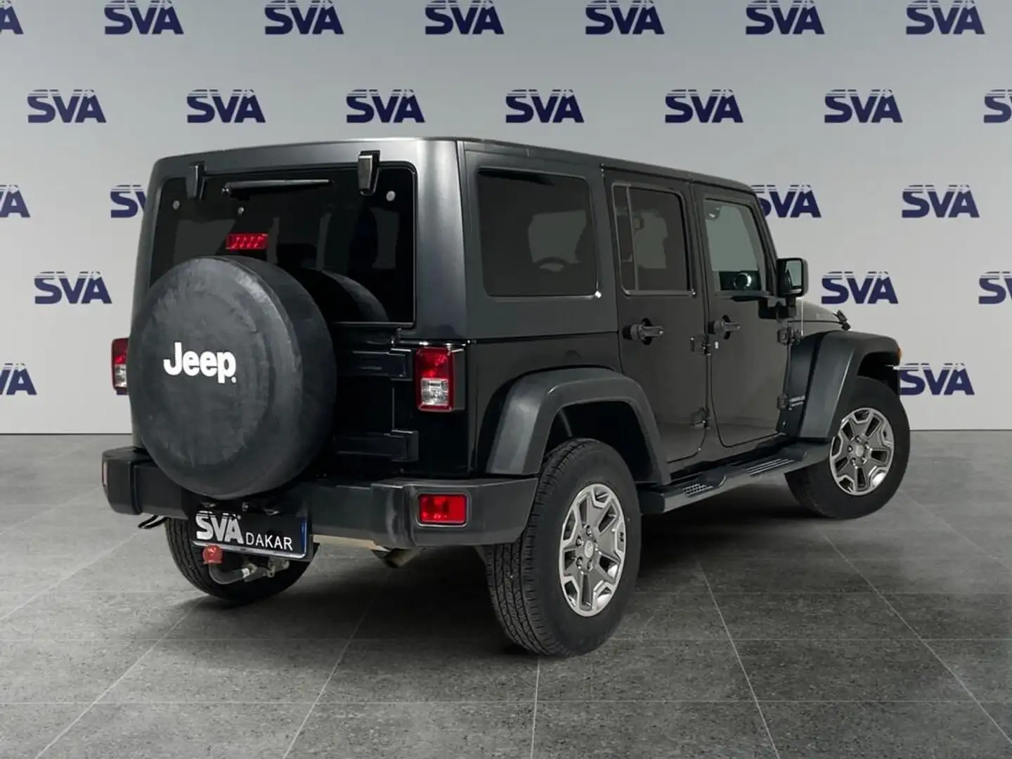 Jeep Wrangler 2.8 crd 200CV 4X4 Autom. Rubicon Nero - 2