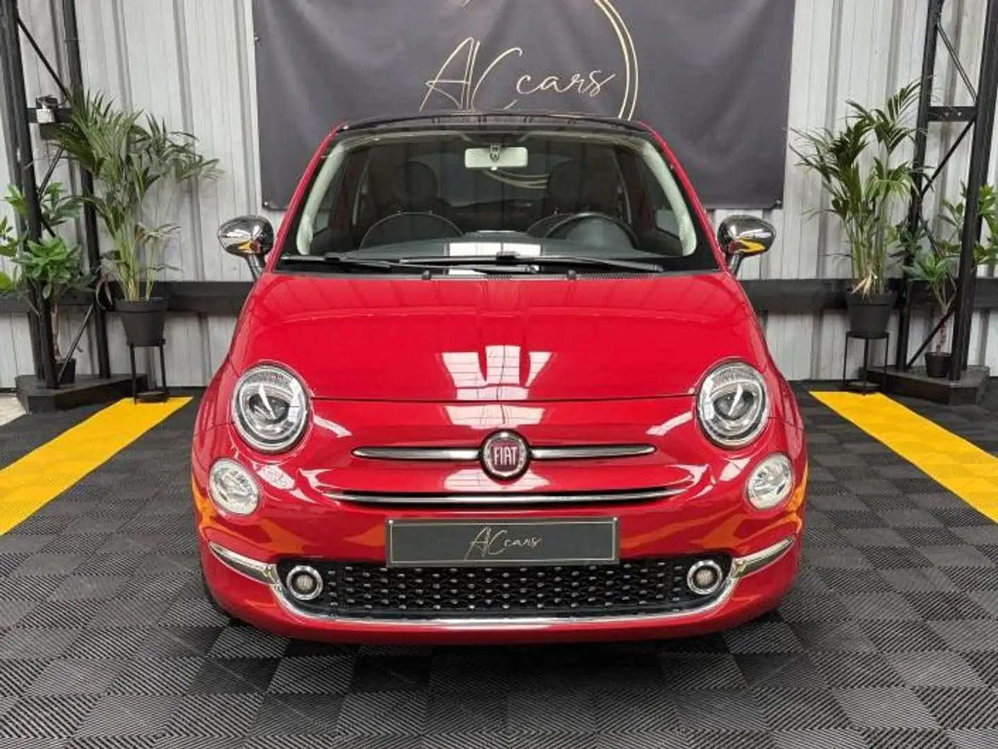 Fiat 500 1.2i Lounge - Garantie 12 mois - Rood - 2