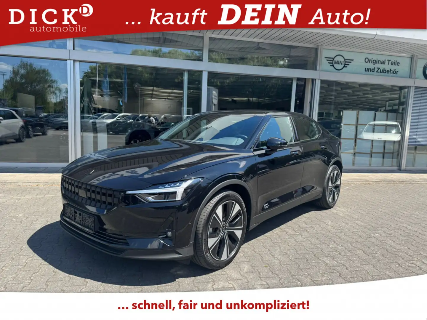 Polestar 2 Long Range SM PANO+LED+SHZ+H&K+ACC+360°+WP+19 Černá - 1