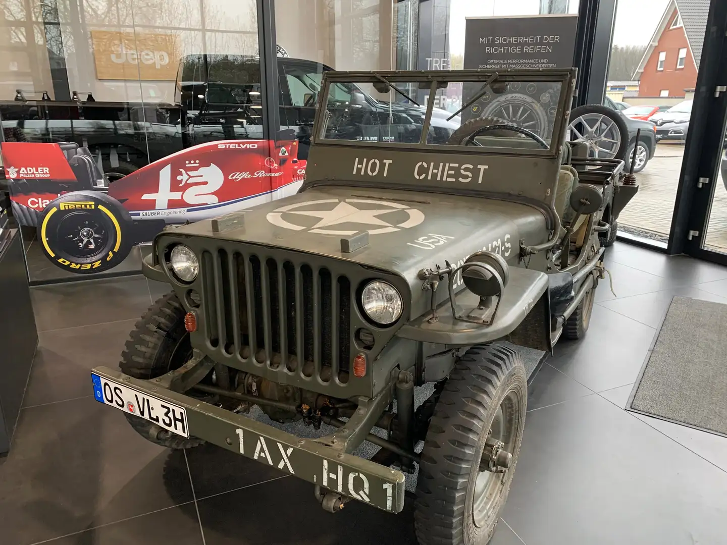 Jeep Willys MB Overlands 1945 Grün - 1