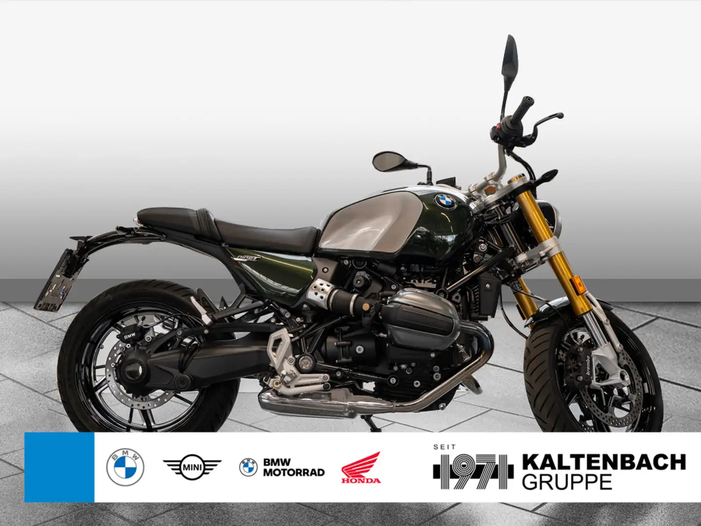 BMW R 12 nineT KOMFORT-P. GRIFFHEIZUNG BT Zelená - 1