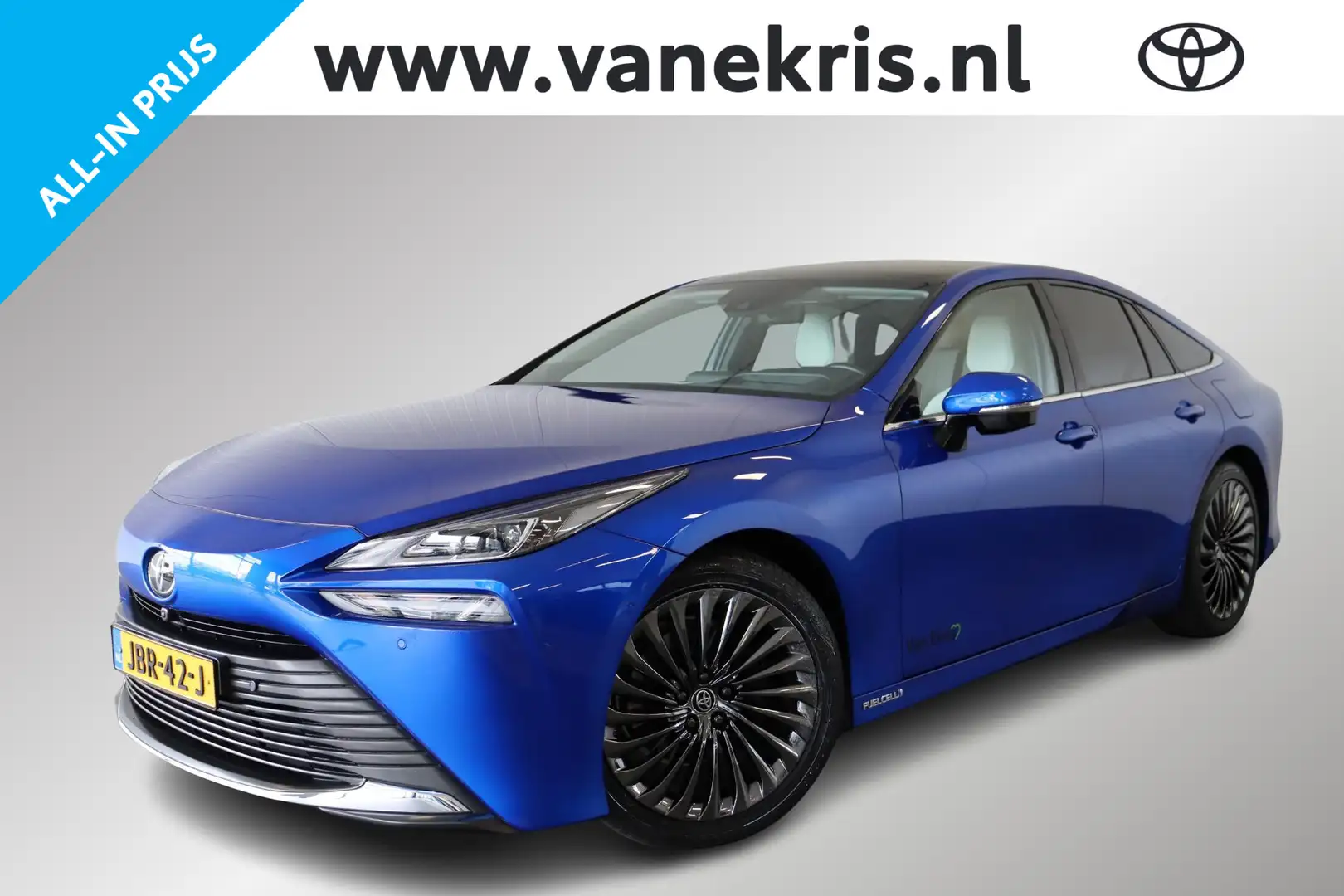 Toyota Mirai Prestige, Panoramadak, 17% bijtelling Blauw - 1