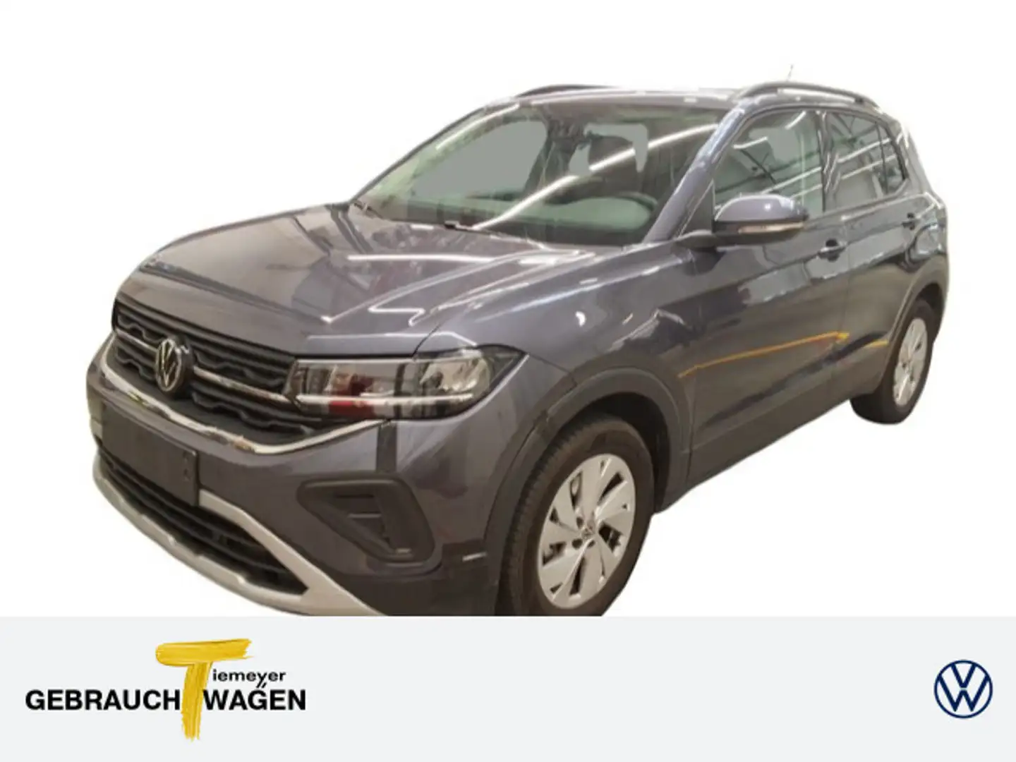 Volkswagen T-Cross 1.0 TSI LIFE NAVI LED SITZHZ VIRTUAL Grijs - 1