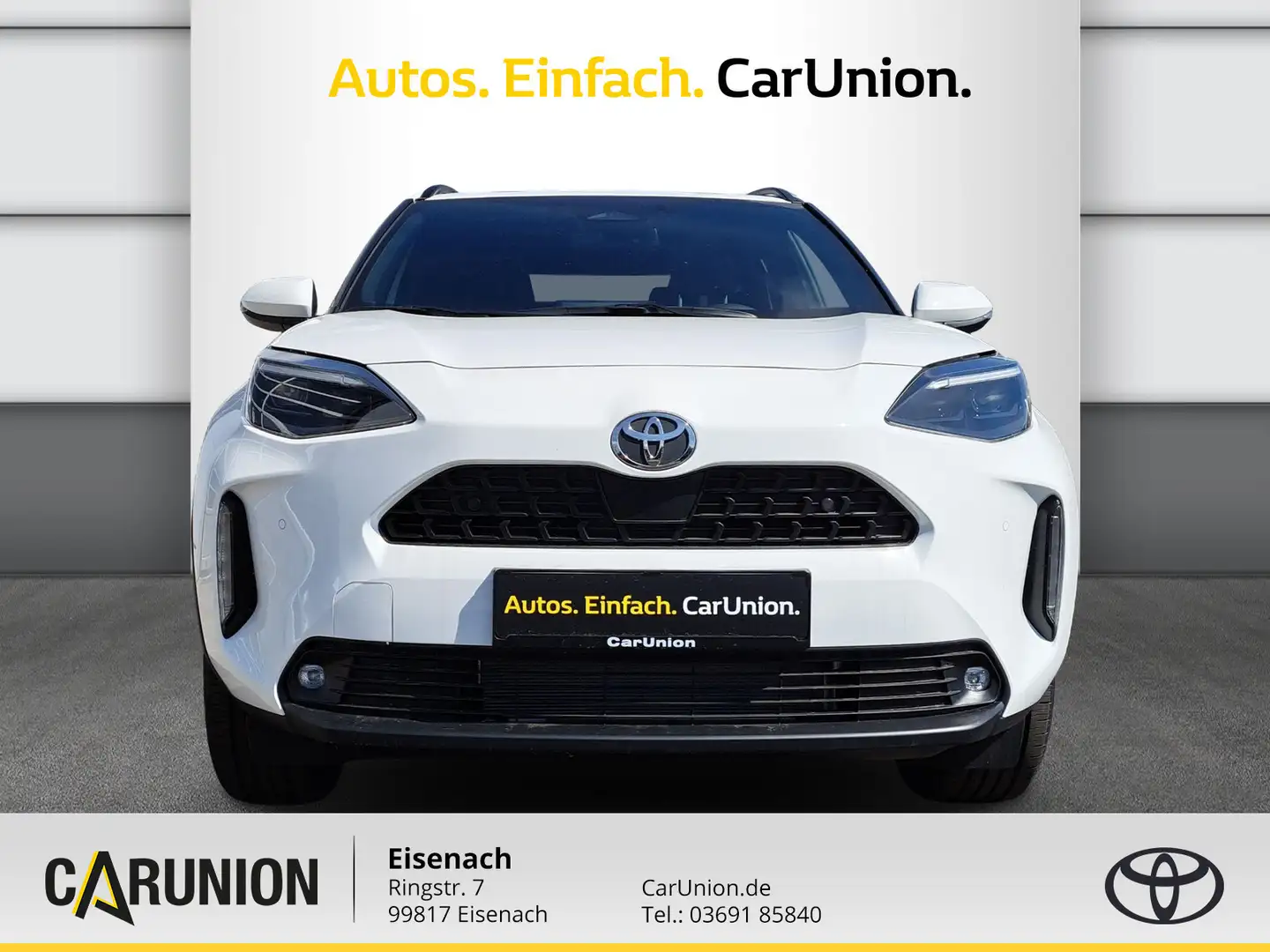 Toyota Yaris Cross 1,5 TEAMPLAYER 1.99% eff.Zins White - 2
