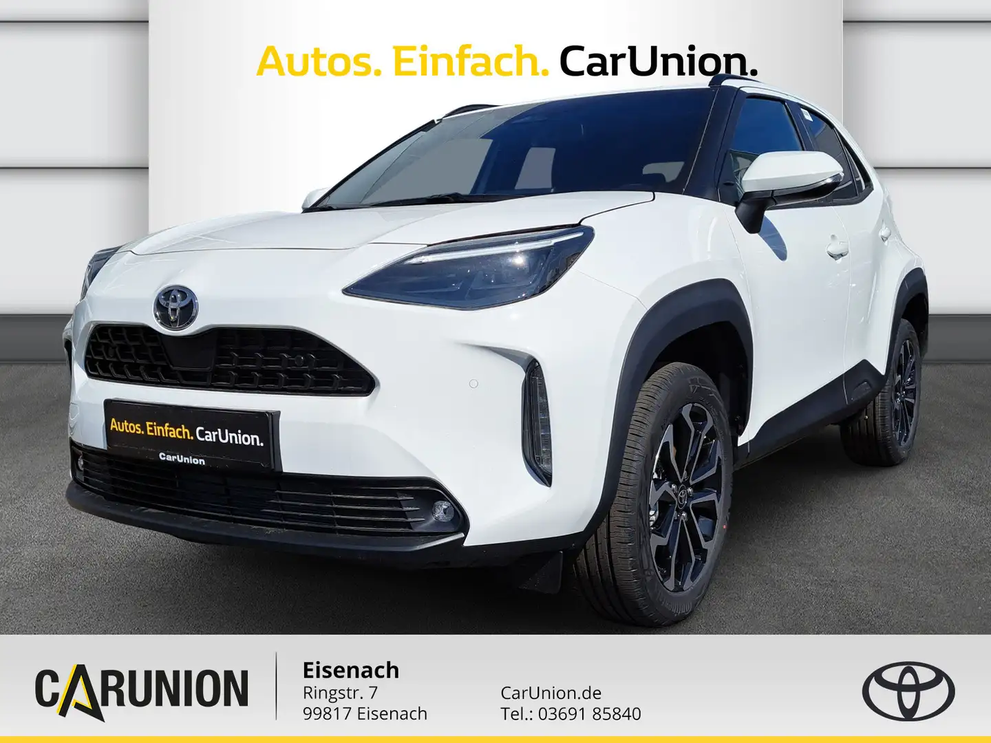 Toyota Yaris Cross 1,5 TEAMPLAYER 1.99% eff.Zins Weiß - 1