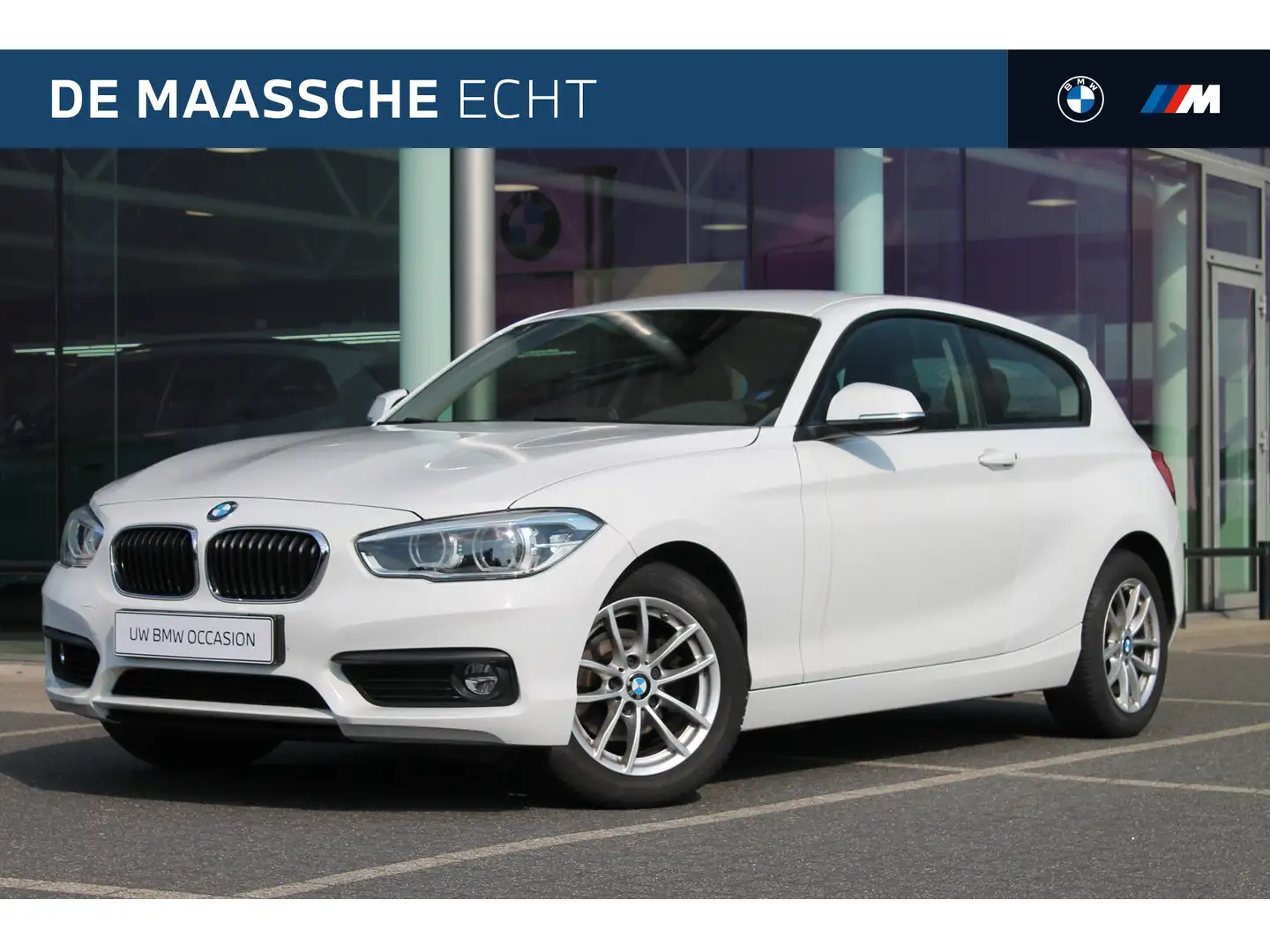 BMW 116 1 Serie 116i Executive Automaat / LED / Cruise Con Wit - 1