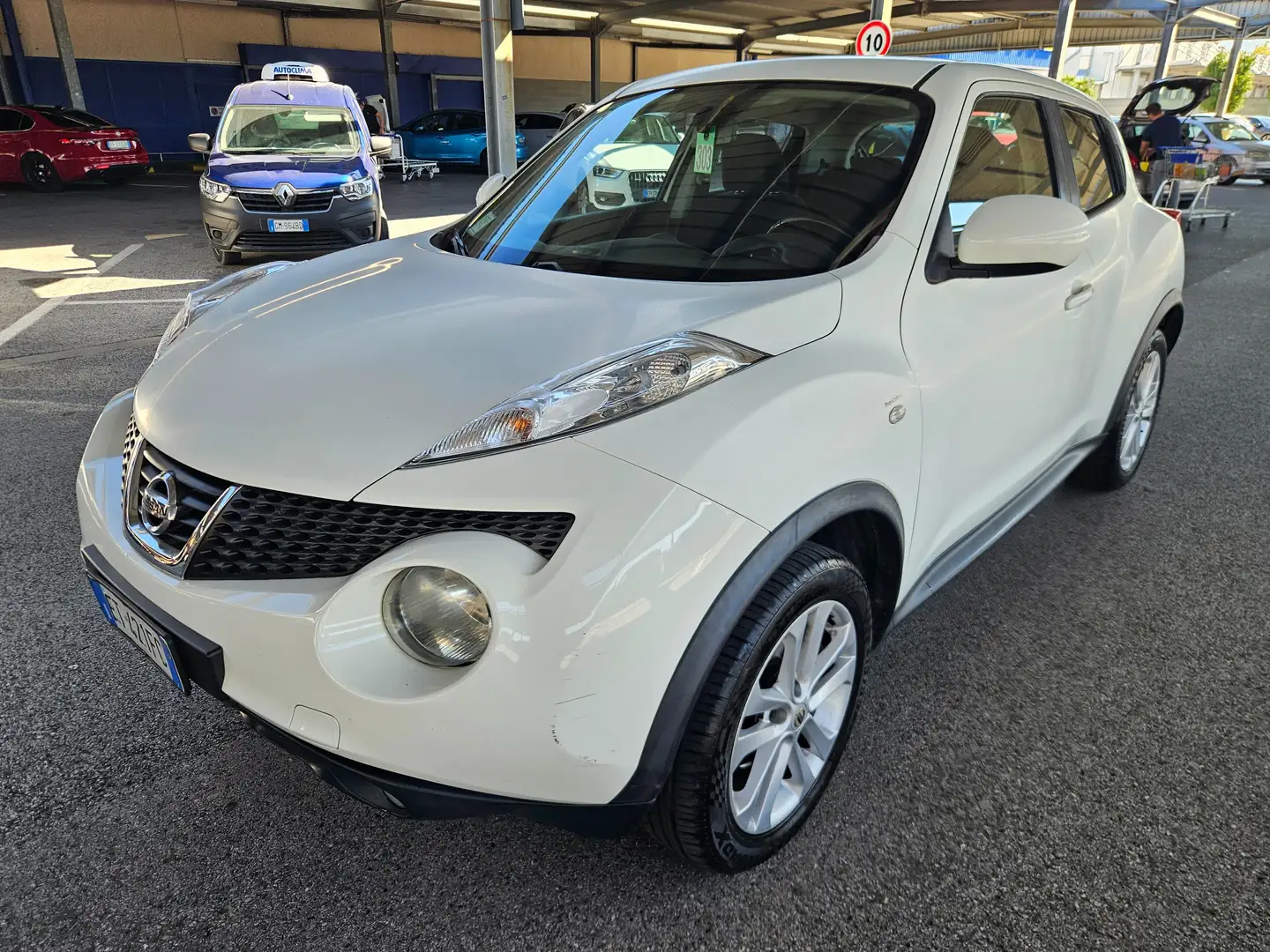 Nissan Juke Juke I 2010 1.6 Acenta eco Gpl Bianco - 1