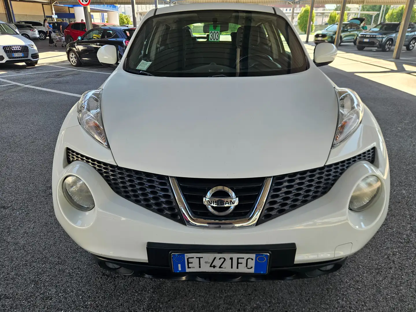 Nissan Juke Juke I 2010 1.6 Acenta eco Gpl Bianco - 2