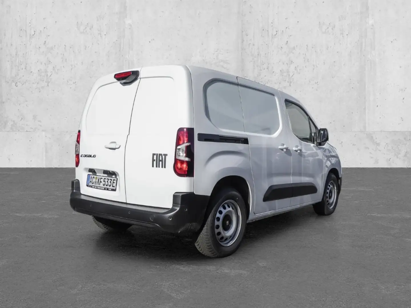Fiat Doblo E Kasten Comfort Connect & Handsfree BEV PAK Blanc - 2