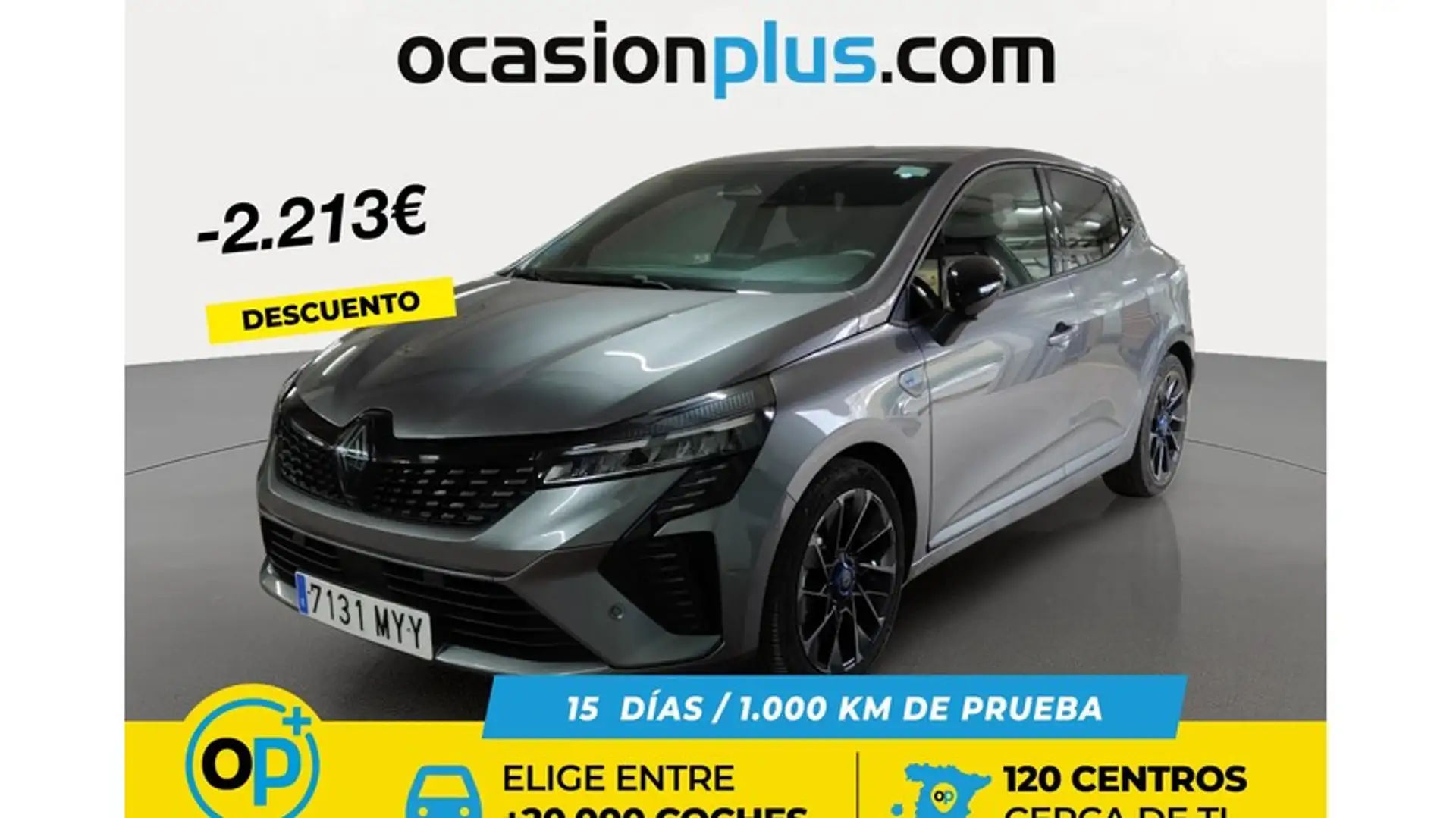 Renault Clio E-TECH Full Hybrid Esprit Alpine 105kW Gris - 1