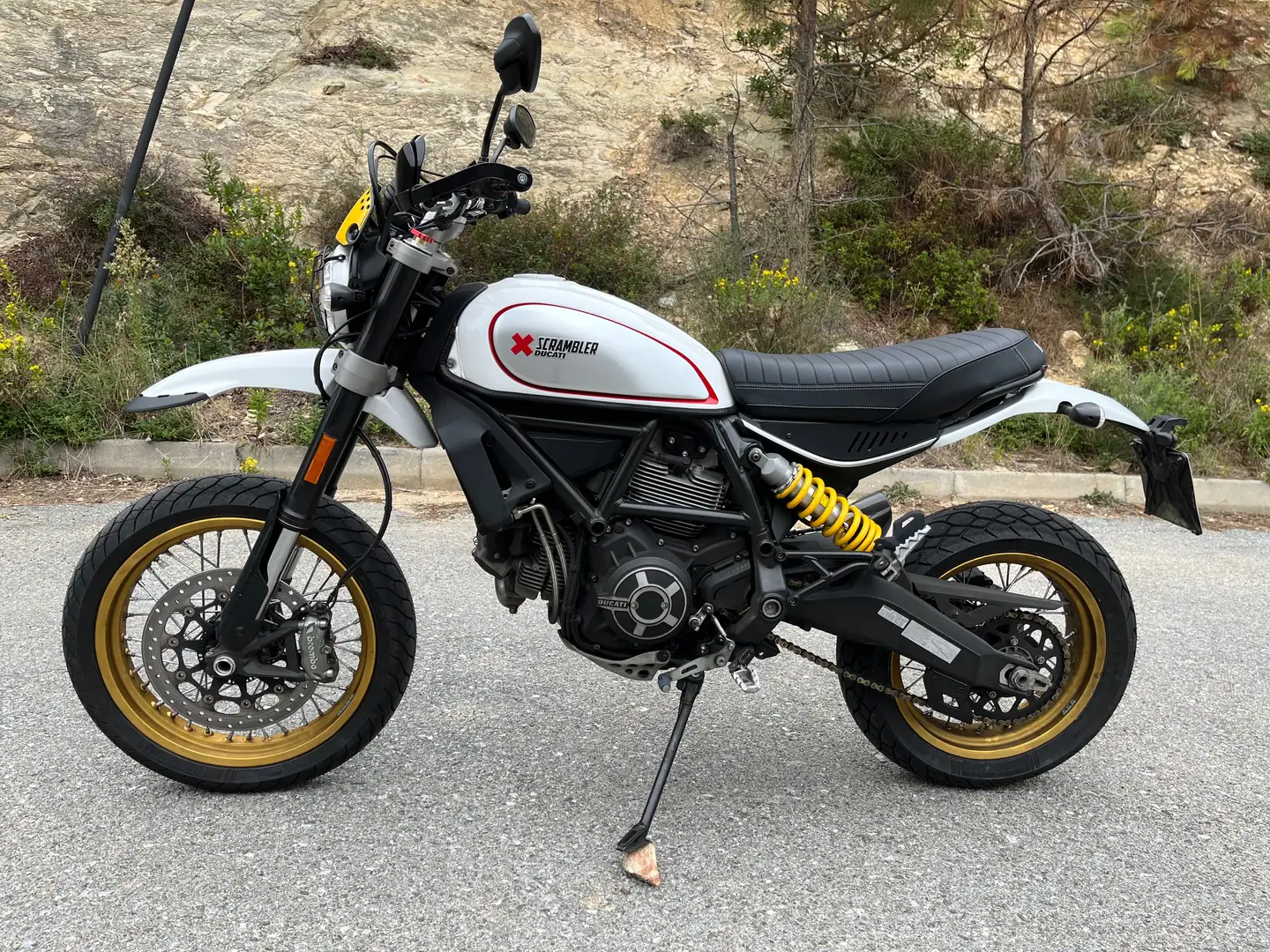 Ducati Scrambler Desert Sled Alb - 2