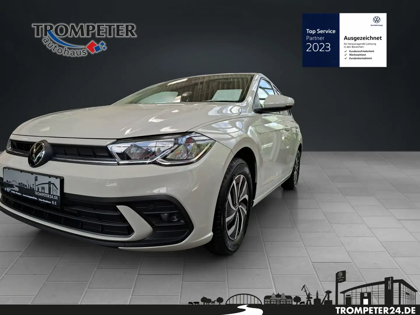 Volkswagen Polo 1.0 TSI Life Grau - 1