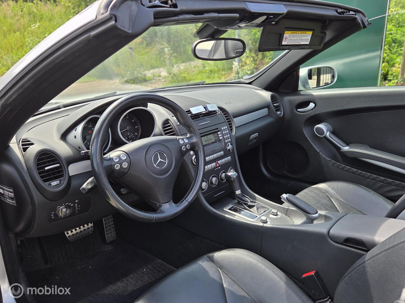 Mercedes-Benz SLK 200 K. Windscherm Airco Leder In nette staat met Onder — photo 6