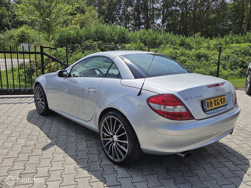 Mercedes-Benz SLK 200 K. Windscherm Airco Leder In nette staat met Onder — photo 10