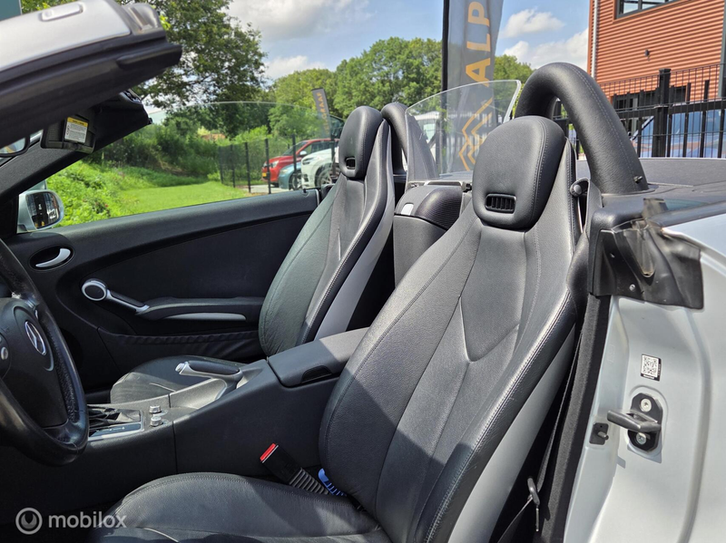 Mercedes-Benz SLK 200 K. Windscherm Airco Leder In nette staat met Onder — photo 9