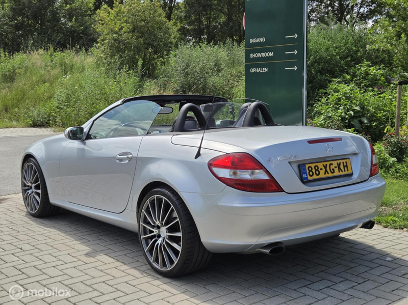Mercedes-Benz SLK 200 K. Windscherm Airco Leder In nette staat met Onder — photo 3