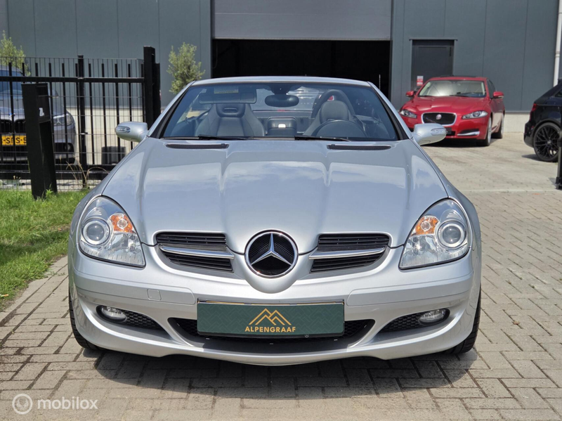 Mercedes-Benz SLK 200 K. Windscherm Airco Leder In nette staat met Onder — photo 5