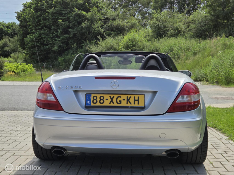 Mercedes-Benz SLK 200 K. Windscherm Airco Leder In nette staat met Onder — photo 4
