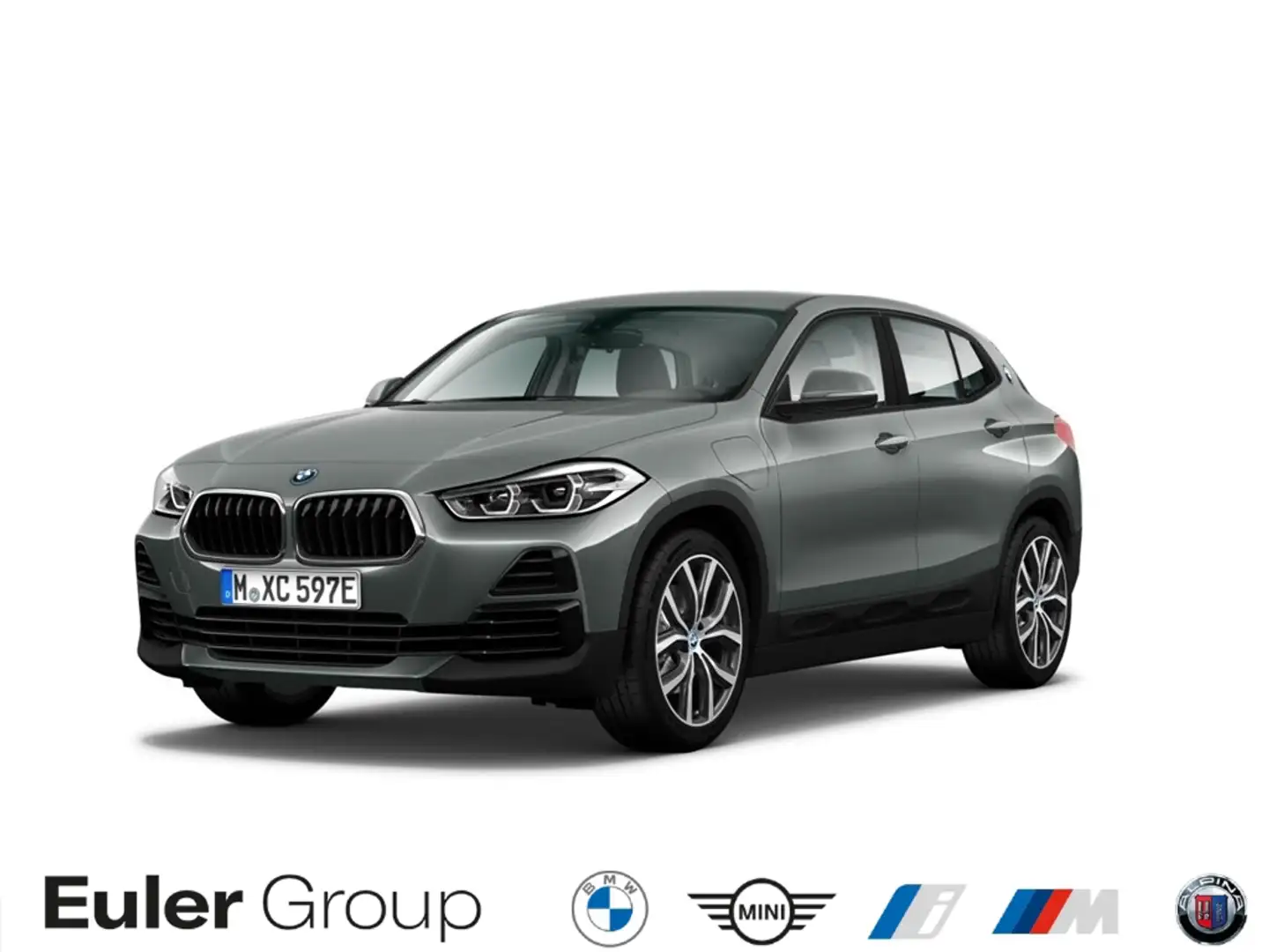 BMW X2 xDrive 25e A HUD Navi LED El. Heckklappe Mehrzonen Grau - 1