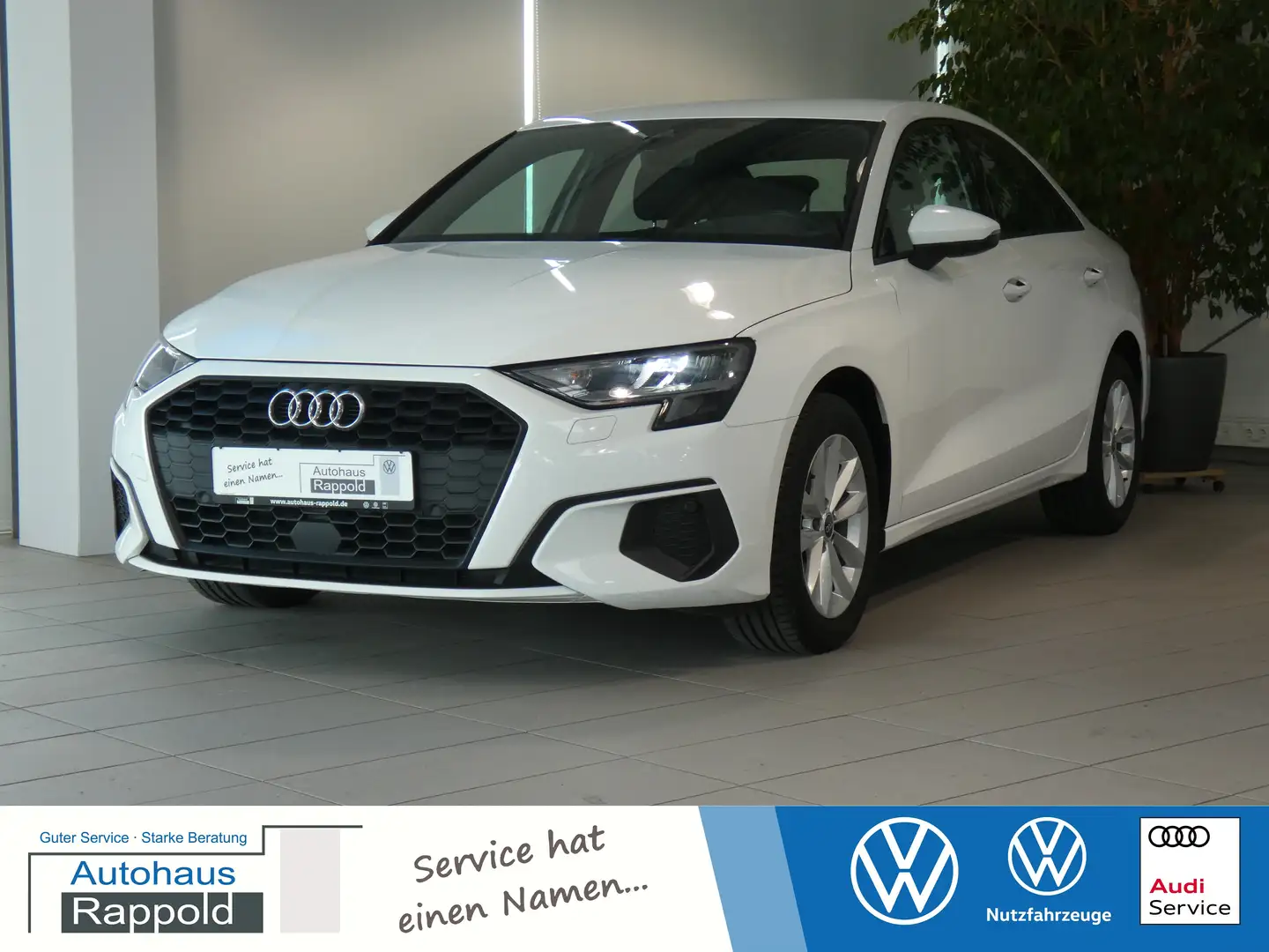 Audi A3 2.0 TDI Limousine MMI Navi Plus SHZ Sound-System Weiß - 1
