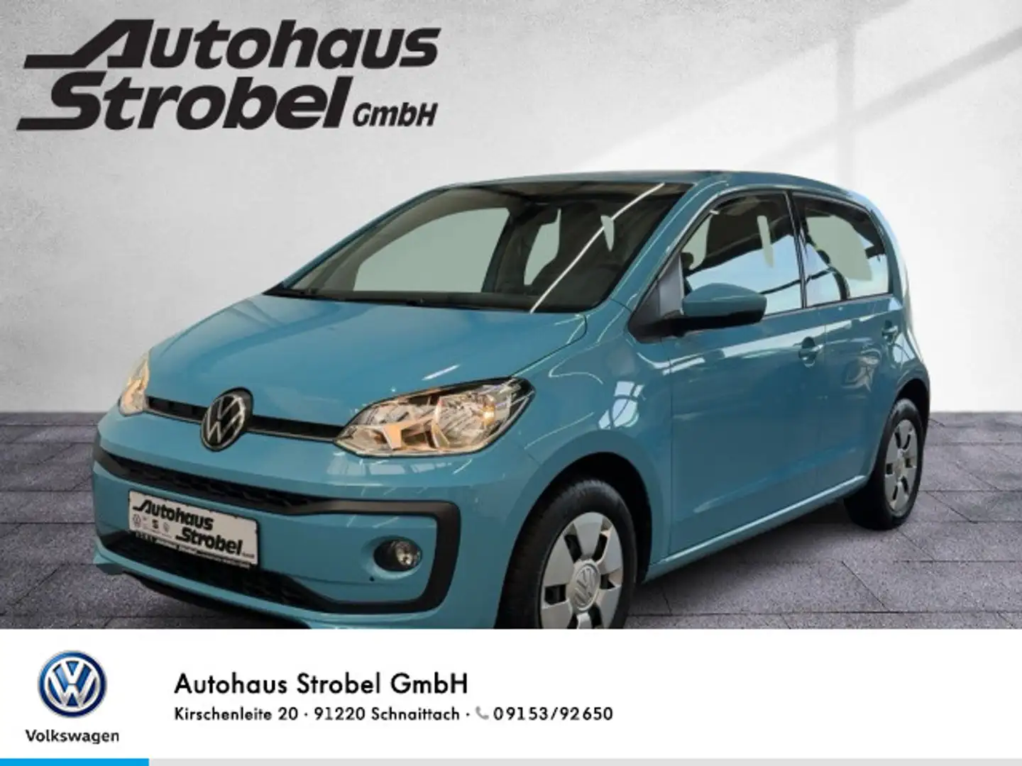 Volkswagen up! 1.0 move up! ab 3,99% Klima Sitzhzg. Kamera Blau - 1