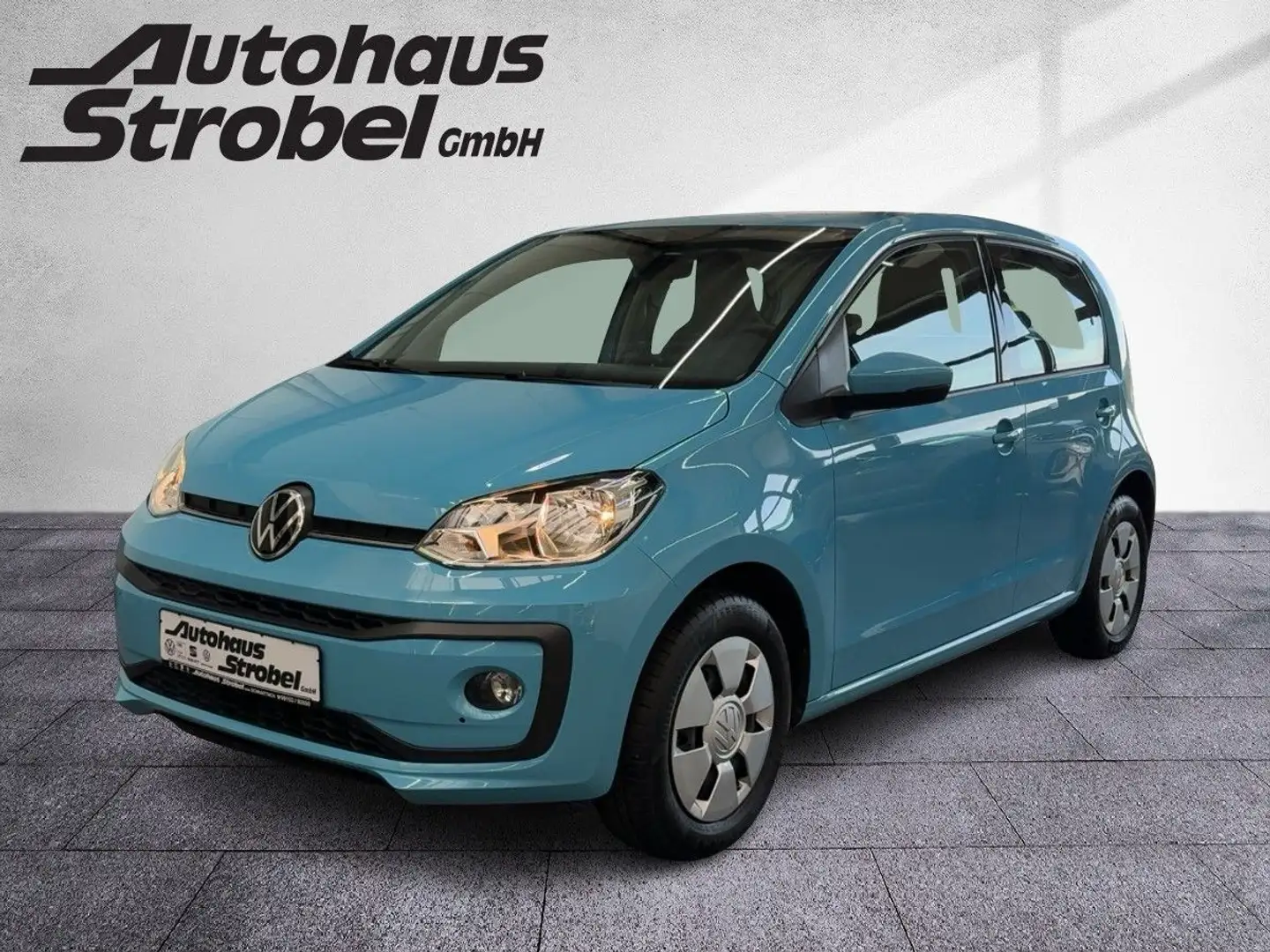 Volkswagen up! 1.0 move up! ab 3,99% Klima Sitzhzg. Kamera Blau - 2