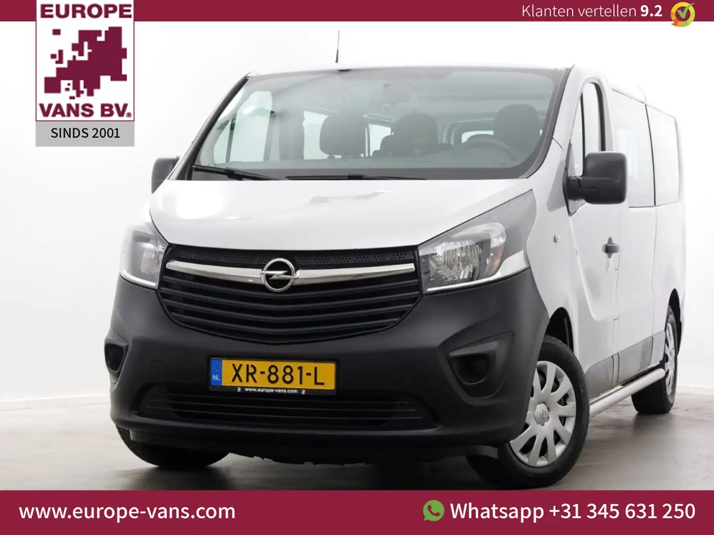 Opel Vivaro Combi 1.6 CDTI 120pk E6 L2H1 Personenbus Incl BTW/ Grijs - 1