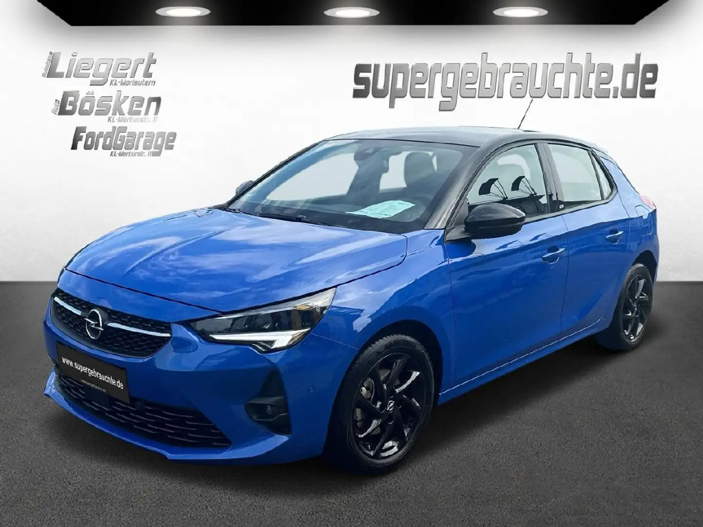 Opel Corsa GS Line Blau - 1