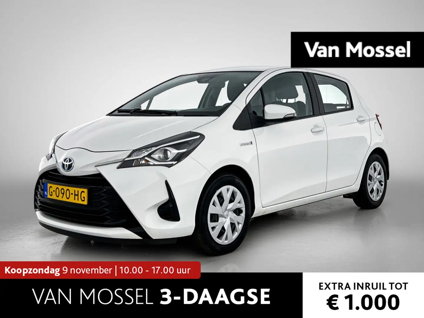 Toyota Yaris 1.5 Hybrid Active | Automaat | Achteruitrijcamera Wit - 1