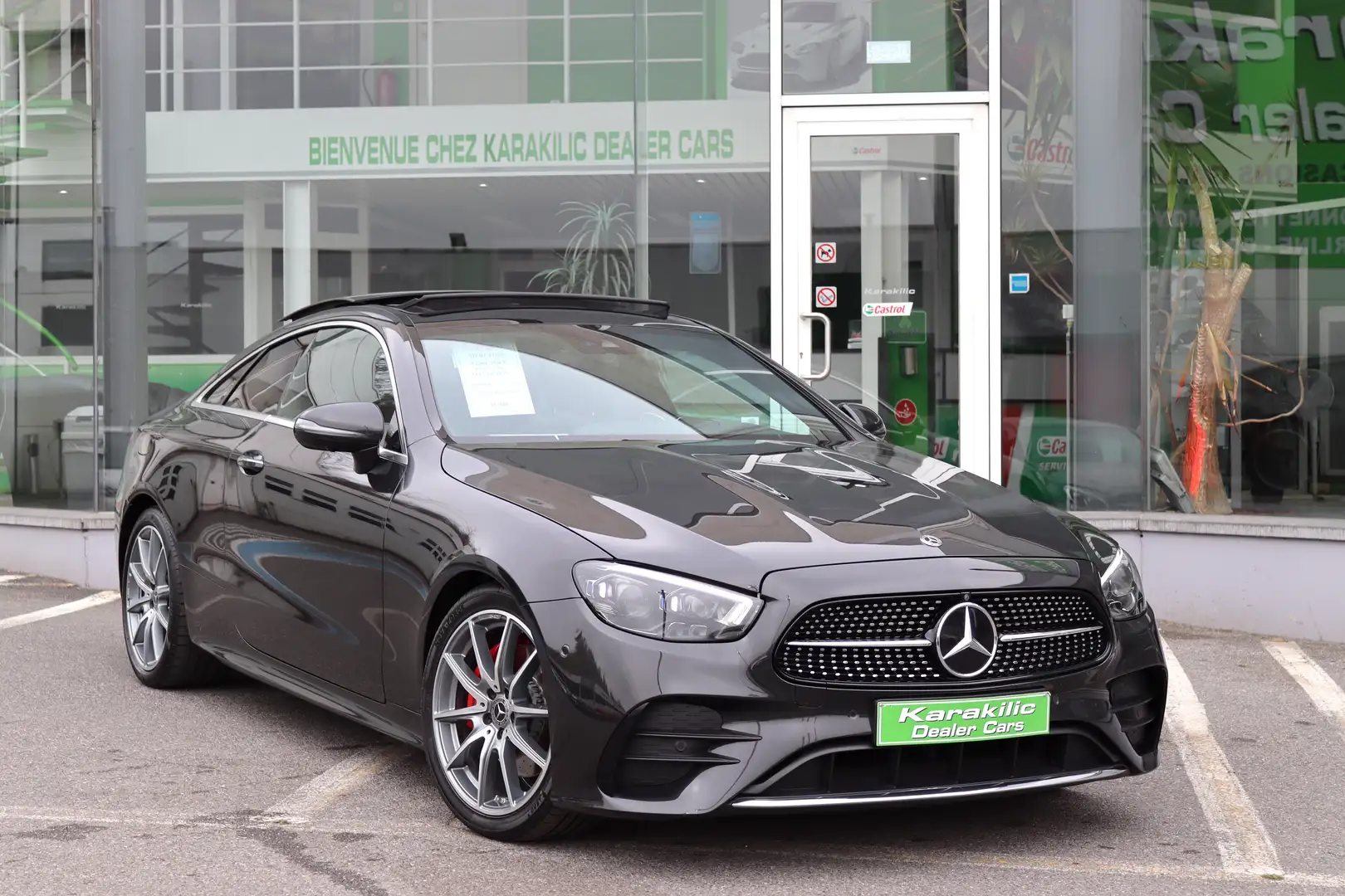 Mercedes-Benz E 220 d COUPE 194CV PACK AMG PANO COCKPIT FACE LIFT FULL Gris - 1