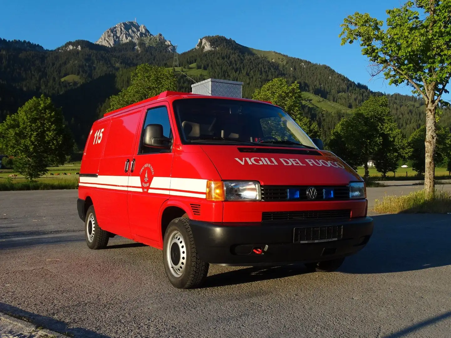 Volkswagen T4 Transporter  Allrad Syncro 6.990 Km Rot - 1