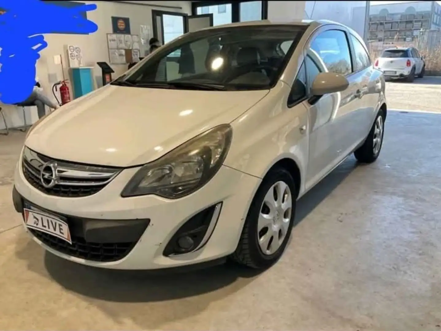 Opel Corsa Corsa IV 2010 3p 1.2 b-Color Gpl-tech 85cv Bianco - 1