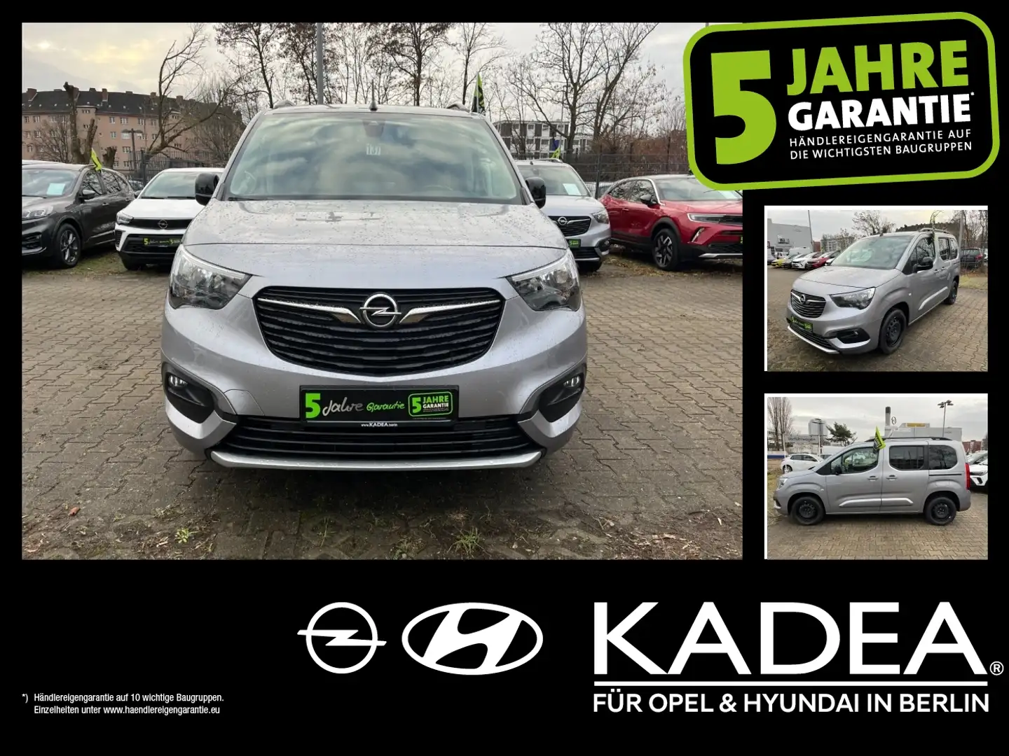 Opel Combo Life E 1.5 D Ultimate N1 Navi+2xKlima+Kam. Grau - 1