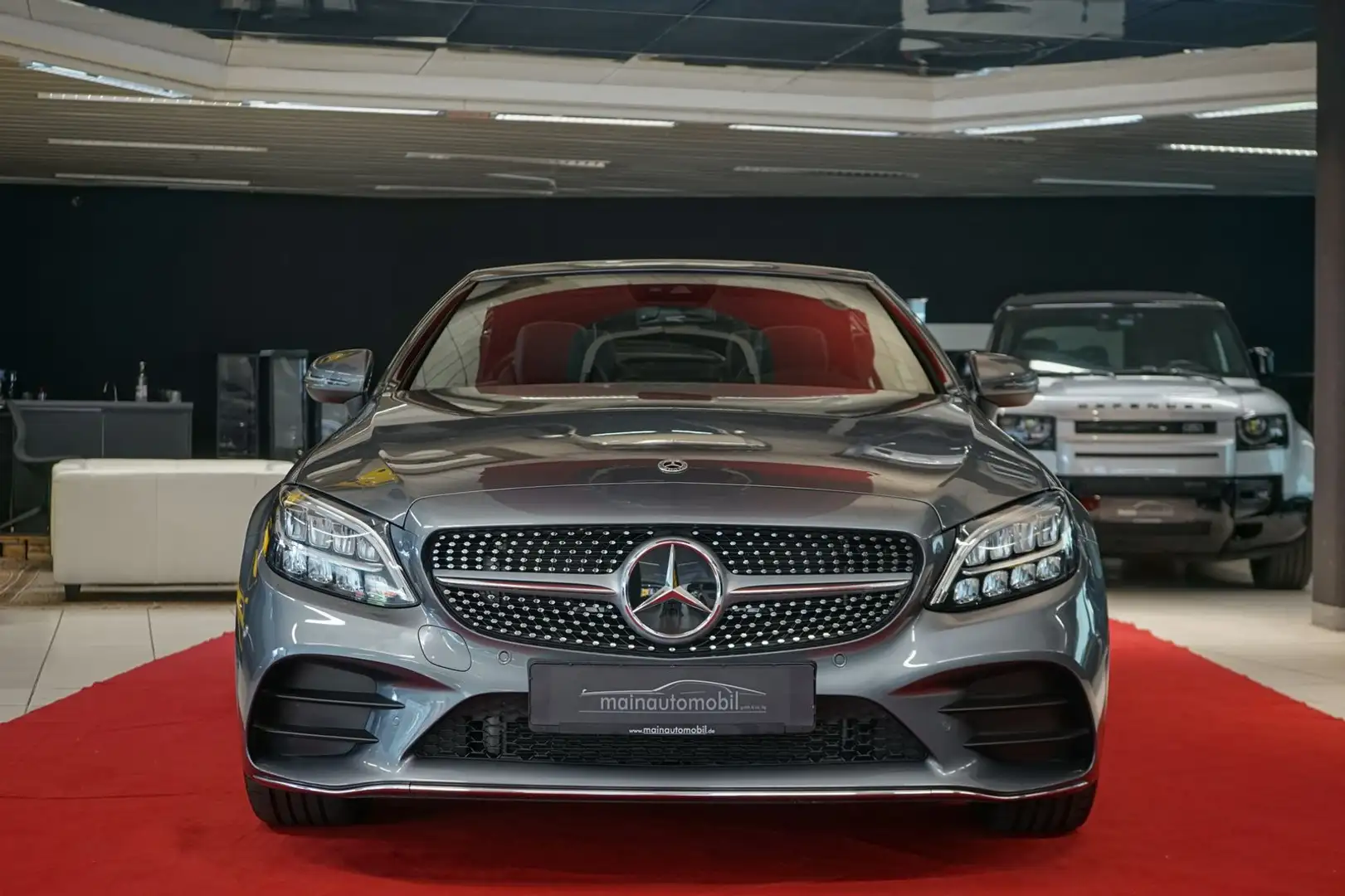 Mercedes-Benz C 180 Cabrio AMG-Line Airscarf Kamera Dynamic Gris - 1