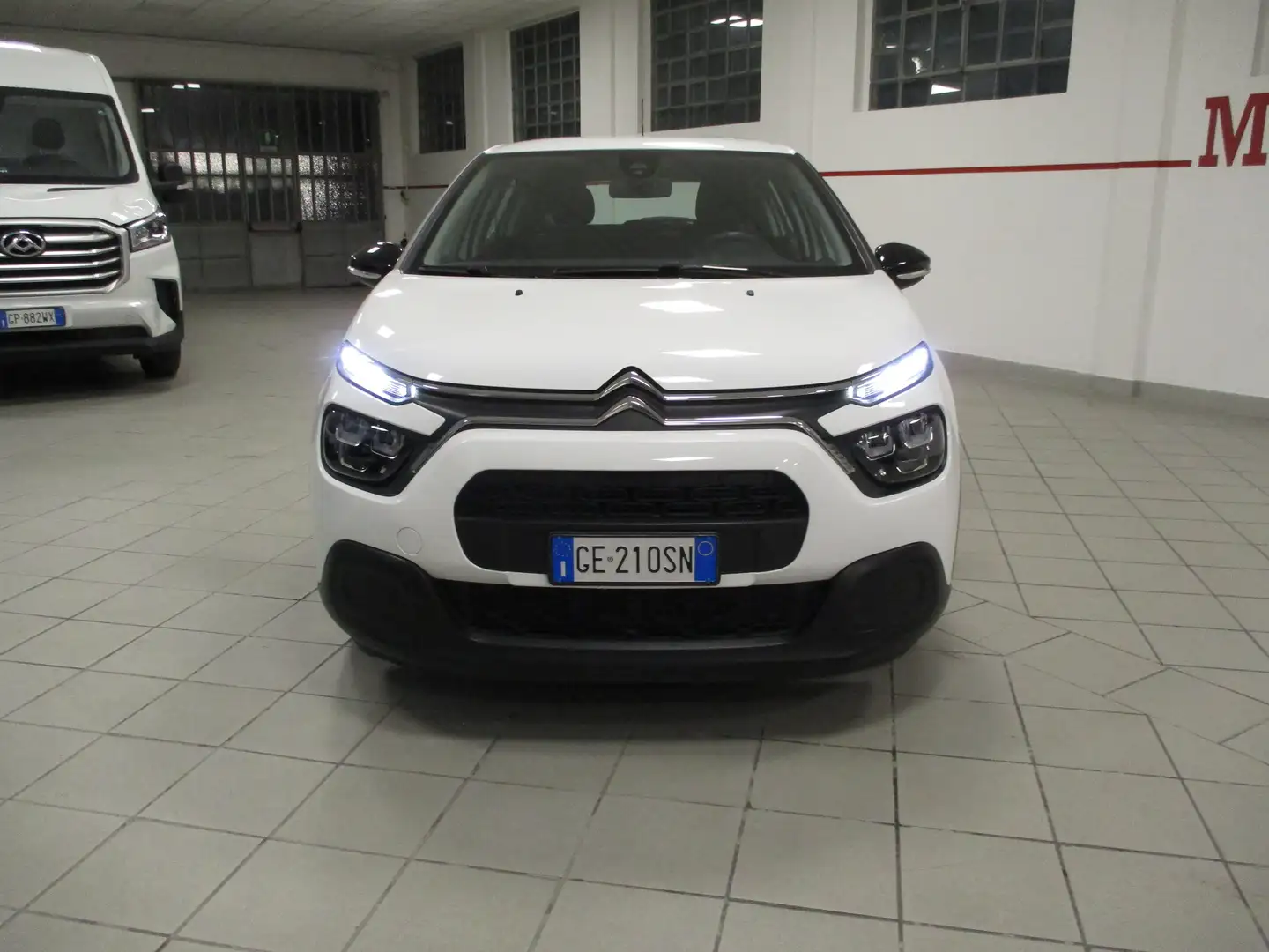 Citroen C3 1.2 PURE TECH (83CV) FEEL-E6D-UNIPROPRIETARIO Bianco - 2