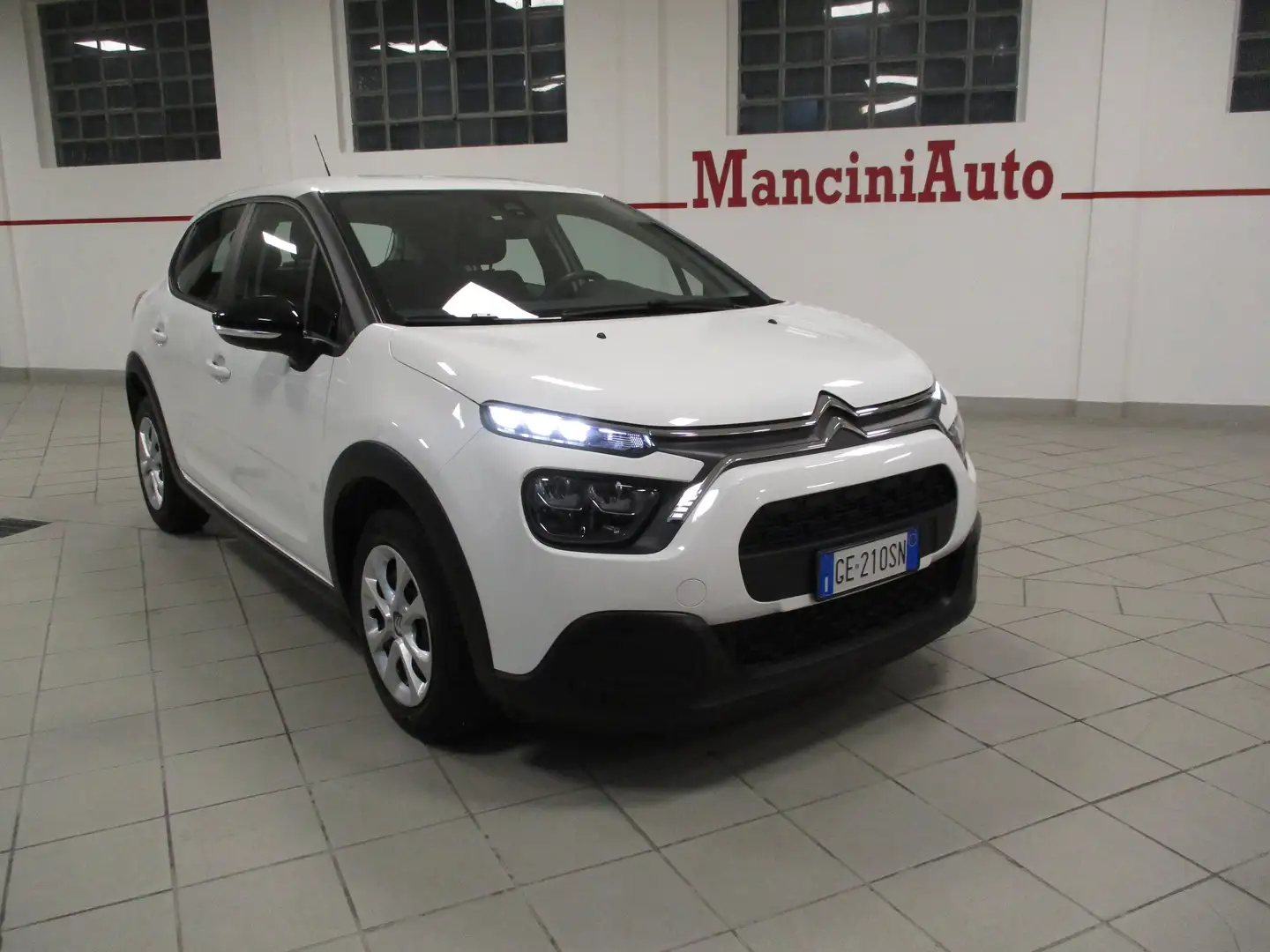 Citroen C3 1.2 PURE TECH (83CV) FEEL-E6D-UNIPROPRIETARIO Bianco - 1