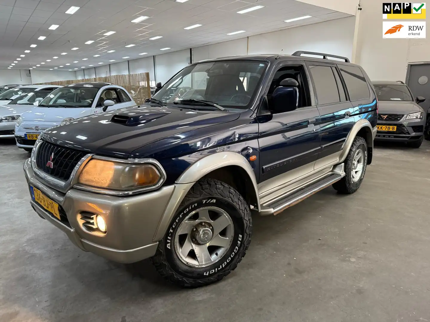 Mitsubishi Pajero Sport 2.5 TDI GLS Panel Van / GRIJS KENTEKEN / RIJDT SCH - 1