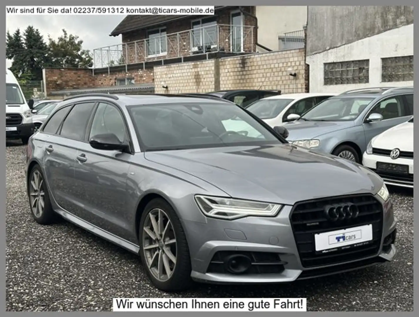Audi A6 Avant 3.0 TDI quattro *Navi,LED,Head up,Alcantara, Gris - 2