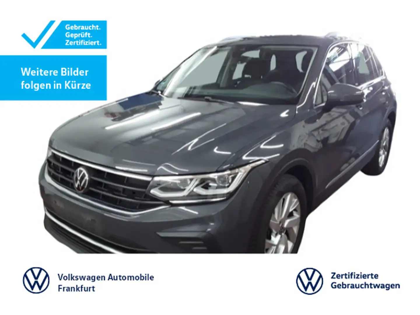 Volkswagen Tiguan 2.0 TDI DSG Move Navi AHK LED-Matrix-Sche Grau - 1