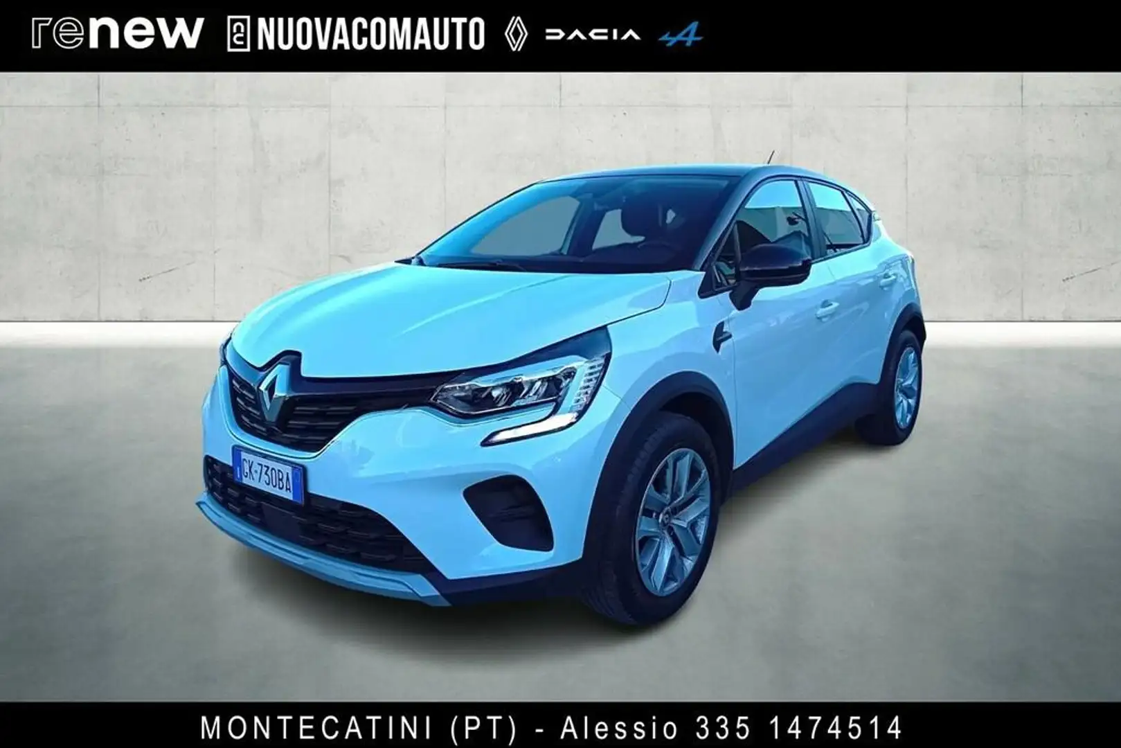 Renault Captur 1.0 tce Equilibre Gpl 100cv Blanc - 1