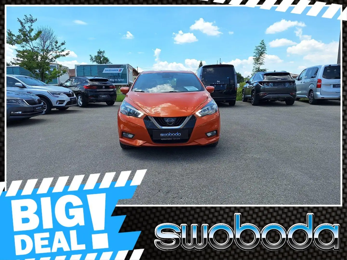 Nissan Micra 1,0 IG-T N-Way Orange - 1