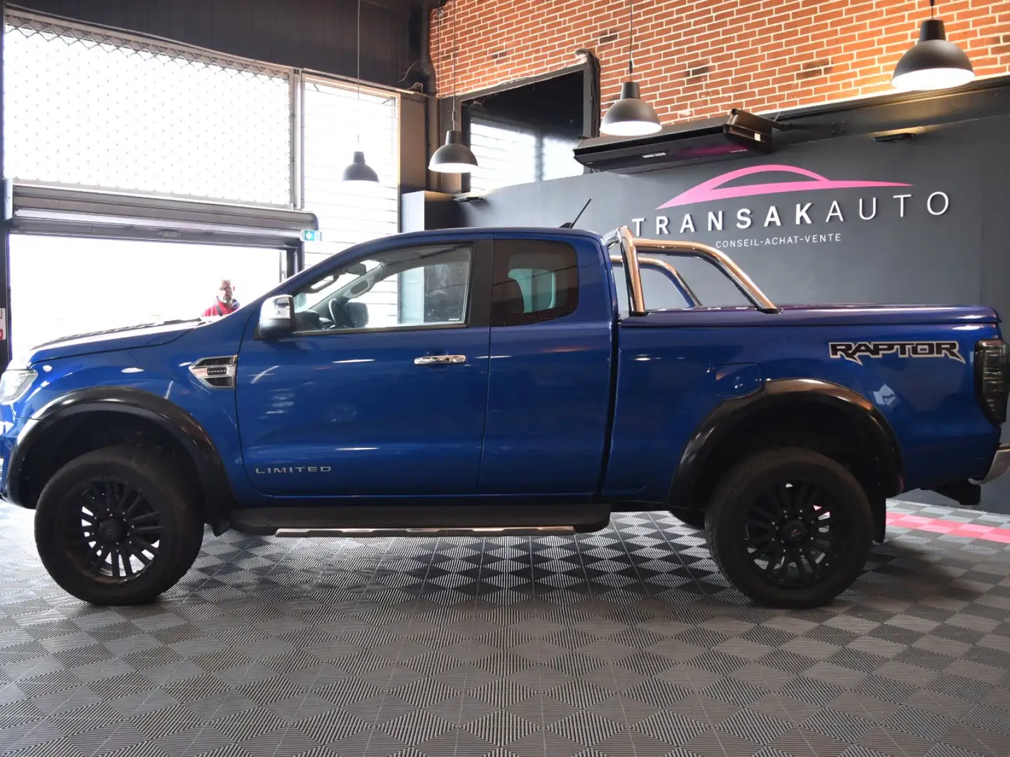 Ford Ranger LIMITED Bleu - 2