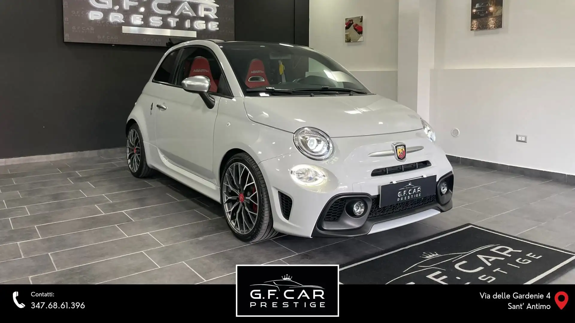 Abarth 595C 595C 1.4 t-jet Turismo 165cv my19 Grigio - 2