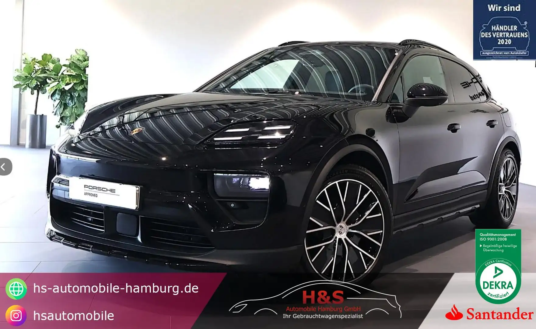 Porsche Macan Electric*Panorama*AHK 4 Schwarz - 1