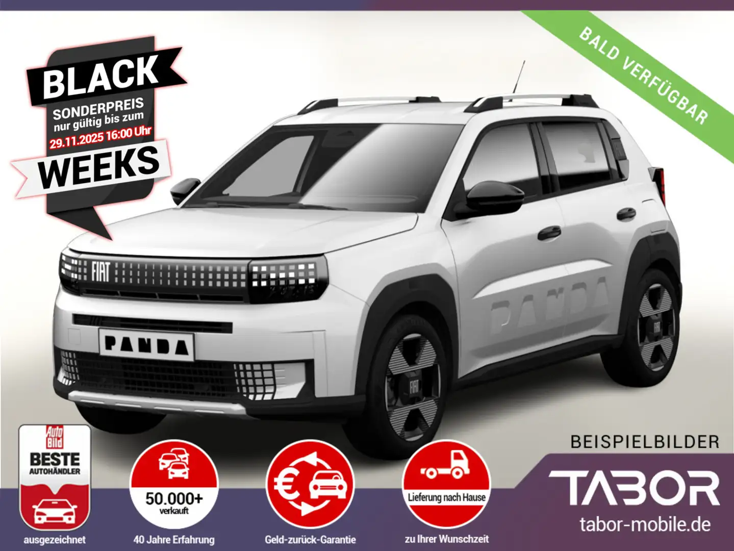 Fiat Grande Panda La Prima MHEV 110 DCT LED UVP-13%* Blanco - 1