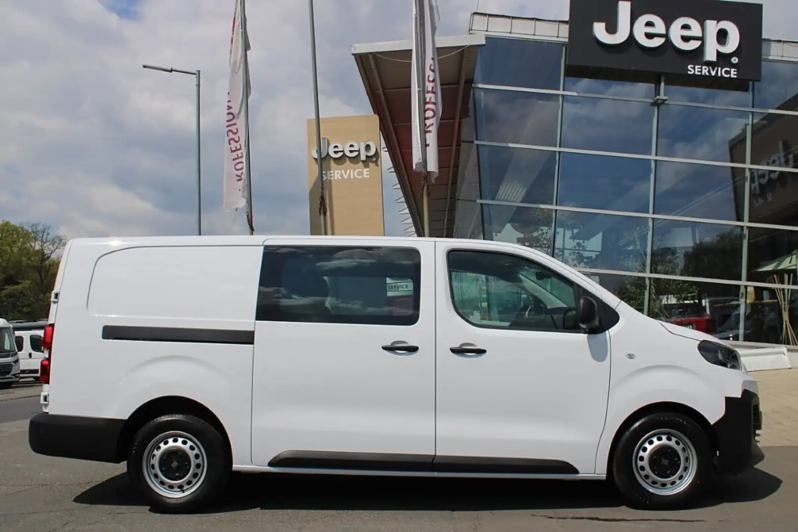 Fiat Scudo Doka XL 2,2 150MT 6Sitze 10" Touch Kamera... Weiß - 2