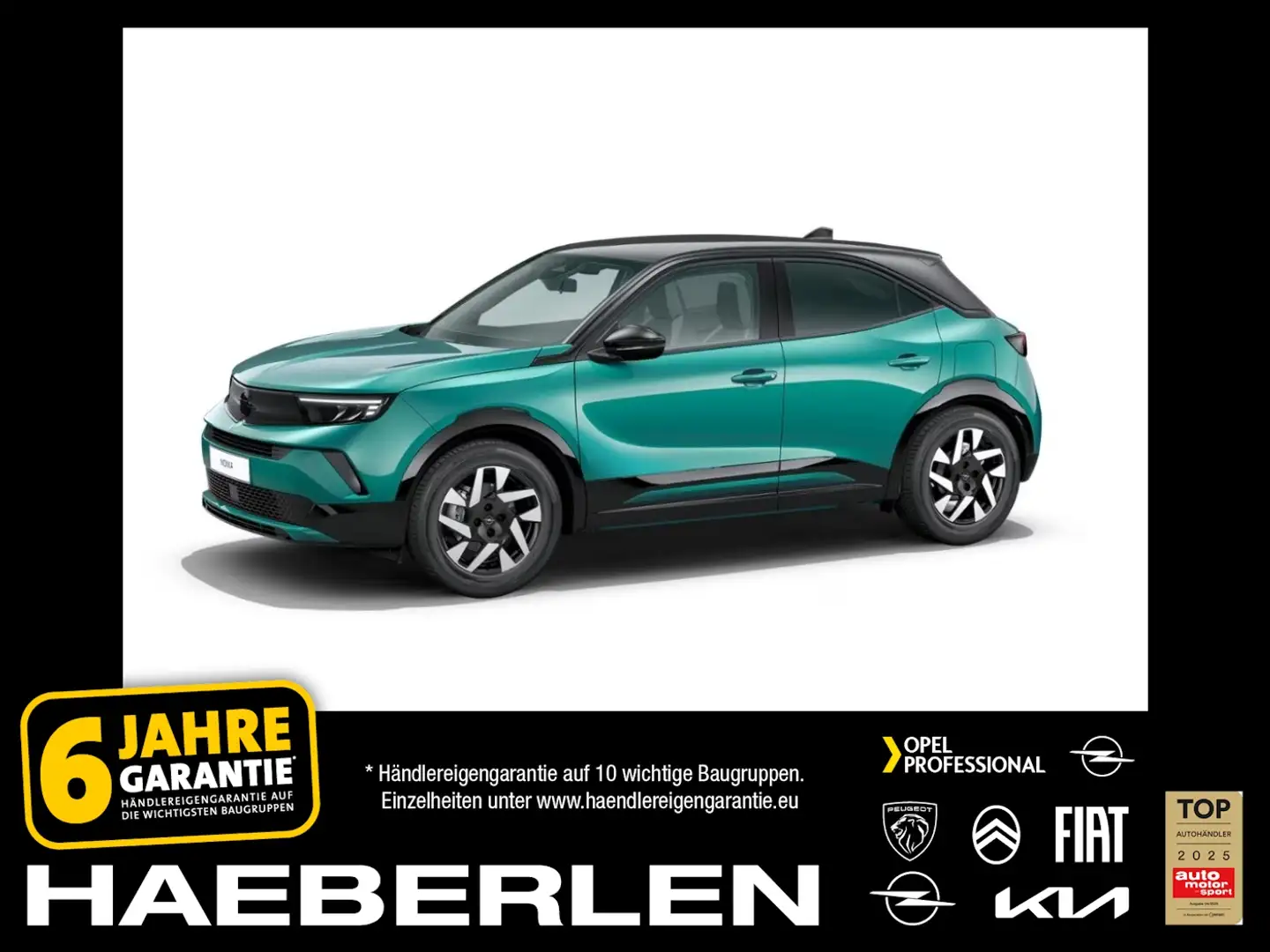 Opel Mokka Electric Edition Wärmepumpe*Kamera+Sitzheiz Grün - 1